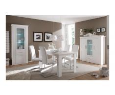 JUSTyou Galaxis Soggiorno completo Pino comune|Bianco