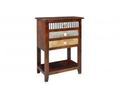 JUSTyou Luxueux Consolle Marrone