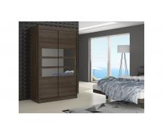 JUSTyou Toledo Guardaroba 215x180x58 cm Choco