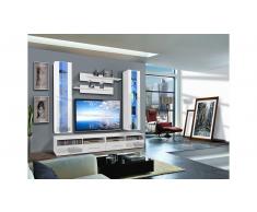 JUSTyou CLIVO E II Parete attrezzata Bianco