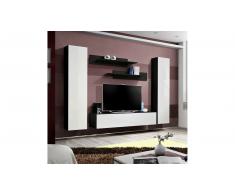 JUSTyou FLI A I Parete attrezzata Nero Bianco