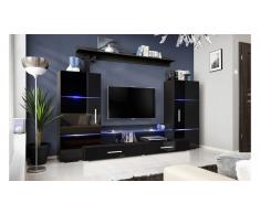 JUSTyou TAWER II Parete attrezzata Nero