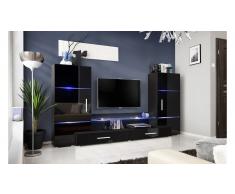 JUSTyou TAWER Parete attrezzata Nero