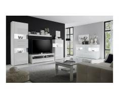 JUSTyou Santorini Soggiorno completo Bianco con