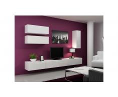 JUSTyou Set Vago XIII Parete attrezzata Bianco