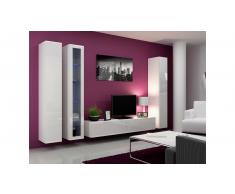 JUSTyou Set Vago II A Parete attrezzata Bianco