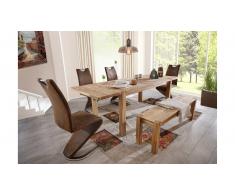 JUSTyou Terpsichore Set tavolo Quercia Marrone