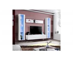 JUSTyou AUR A II Parete attrezzata Bianco