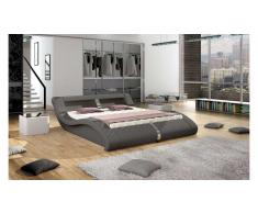 JUSTyou MALIBU Letto matrimoniale 155x262x70 Grigio