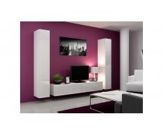 JUSTyou Set Vago IV B Parete attrezzata Bianco