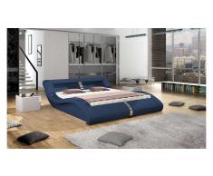 JUSTyou MALIBU Letto matrimoniale 175x262x70 Turchese