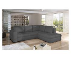 JUSTyou CAMINO Divano angolare 220x265x90 cm Grigio