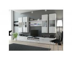 JUSTyou Set Dream I Parete attrezzata Bianco