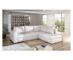 JUSTyou CAMINO Divano angolare 220x265x90 cm Bianco