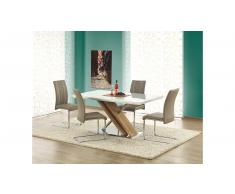JUSTyou Nexus Tavolo da pranzo Bianco 160x90x76 cm