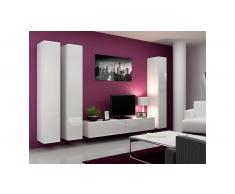 JUSTyou Set Vago I Parete attrezzata Bianco