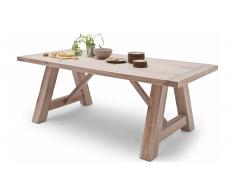 JUSTyou Elvire Tavolo da pranzo Beige Quercia 100x180