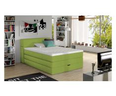 JUSTyou Aqua Letto Vi-Spring Lime verde 120x200