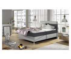 JUSTyou Cosy Letto Antracite | Bianco 140x200