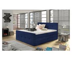JUSTyou Medino Letto Vi-Spring Blu 140x200