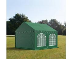 tendapro.it Tendone 3x4m PVC verde scuro Gazebo per Feste e Giardino