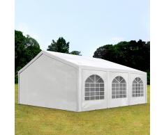 tendapro.it Tendone 5x6m PE bianco Gazebo per Feste e Giardino