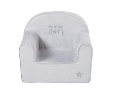 Maisons du Monde Poltrona bambino grigia motivi stelle