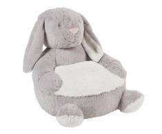 Maisons du Monde Poltrona bambino coniglio grigio
