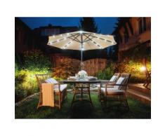 Ombrellone 266cm beige con illuminazione led RAPALLO
