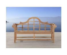 Panchina da giardino in legno di Balau 180cm JAVA Marlboro