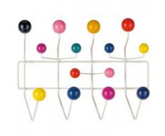VITRA appendiabiti HANG IT ALL (Multicolore - Acciaio / Legno)