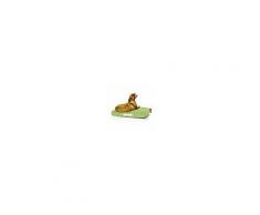 FATBOY poltrona sacco pouf per cani e gatti DOGGIELOUNGE STONEWASHED LARGE (Verde lime - 100% Cotone)