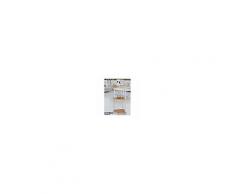Scaffale angolare home style 3 ripiani mobile angolo cucina bagno mensole