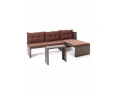 Mobili per balcone Rhodos (set 3 pezzi) (Beige) - bpc living