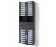 Armadietto per il bagno Ted largo (Grigio) - bpc living