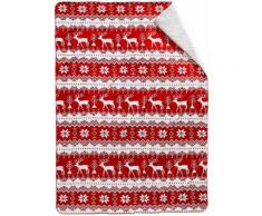 Plaid Maglia (Rosso) - bpc living