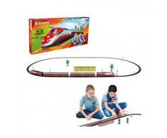 lima Treno freccia rossa lima scala 1:87 modellino a batterie etr500 pista frecciarossa gioco