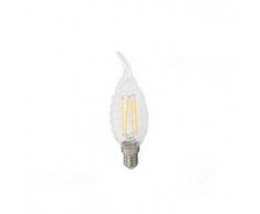 v tac Lampadina led filamento v tac colpo di vento tortiglione e14 4w luce bianca 6000k calda 2700k naturale 4500k
