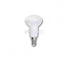 v tac Lampadina led epistar r50 e14 6w luce calda fredda naturale 3000k 6000k 4500k