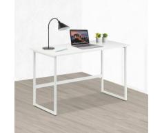 Scrivania per Computer Multifunzionale Bianco