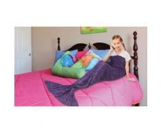 Coperta a sirena per bambini: Viola