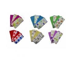 Set 4 strofinacci da cucina in microfibra