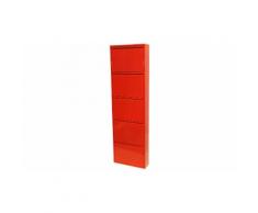 Scarpiera Magazin XL 5 ante: Rosso