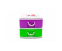 Mini cassettiera : 2 cassetti