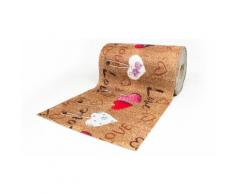 Tappeto: 50 x 230 cm / Cocco Cuori