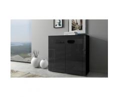 : Credenza Blue Mini senza LED / Nero/Nero laccato