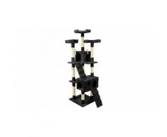 Tiragraffi da 170 cm con cuccia : Nero