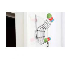 2x Appendiabiti da porta multicolore