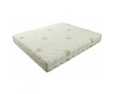Materasso Aloessence Dormiland con 2 cuscini in Memory: 120 x 190 cm