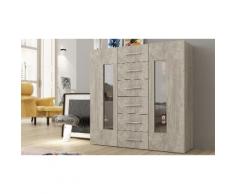 Credenza Daiquiri: 121 x 40,6 x 119 cm / Cemento